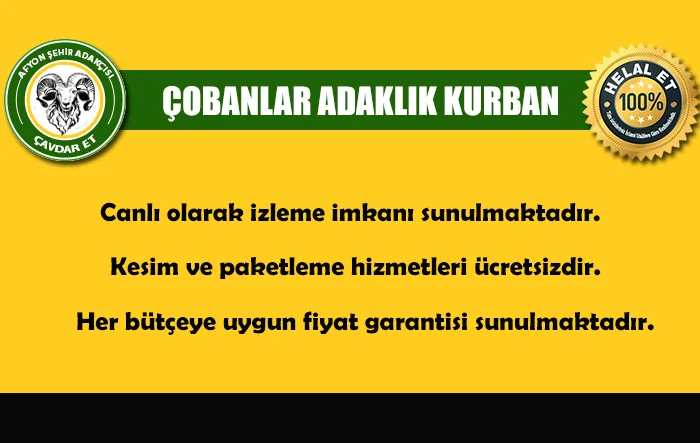 Çobanlar Adaklık Kurban